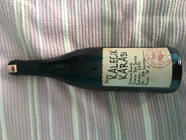 Kalecik Karası Kırmızı Sek Şarap(2012)