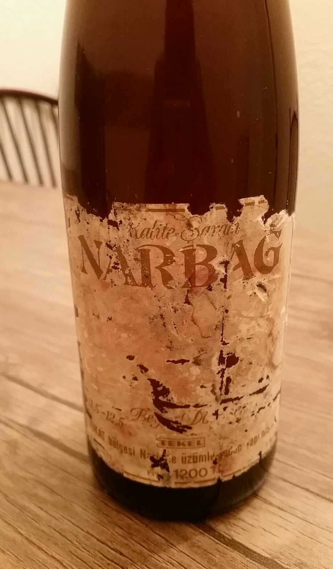 NarBağı tekel 1940-1960 şarap