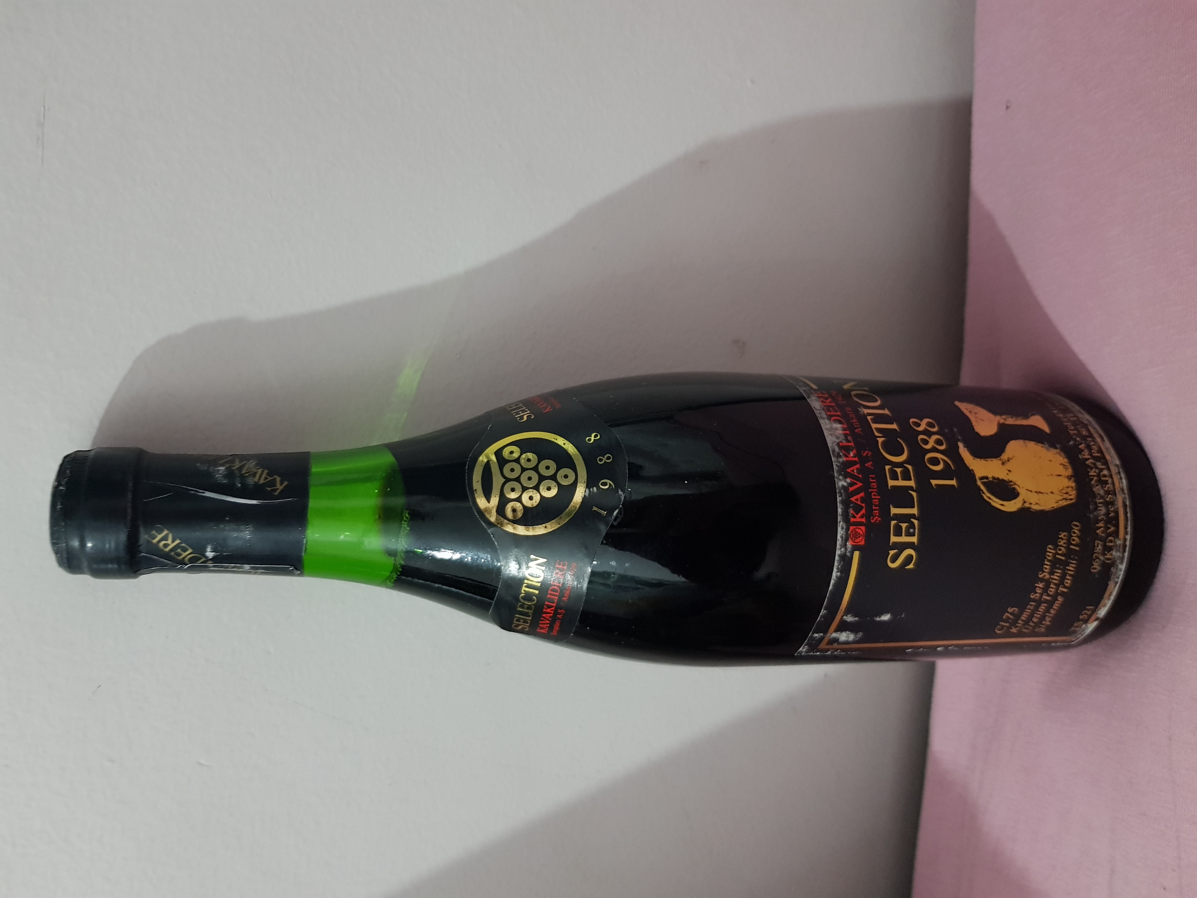 KAVAKLIDERE Selection 1988 KIRMIZI ŞARAP