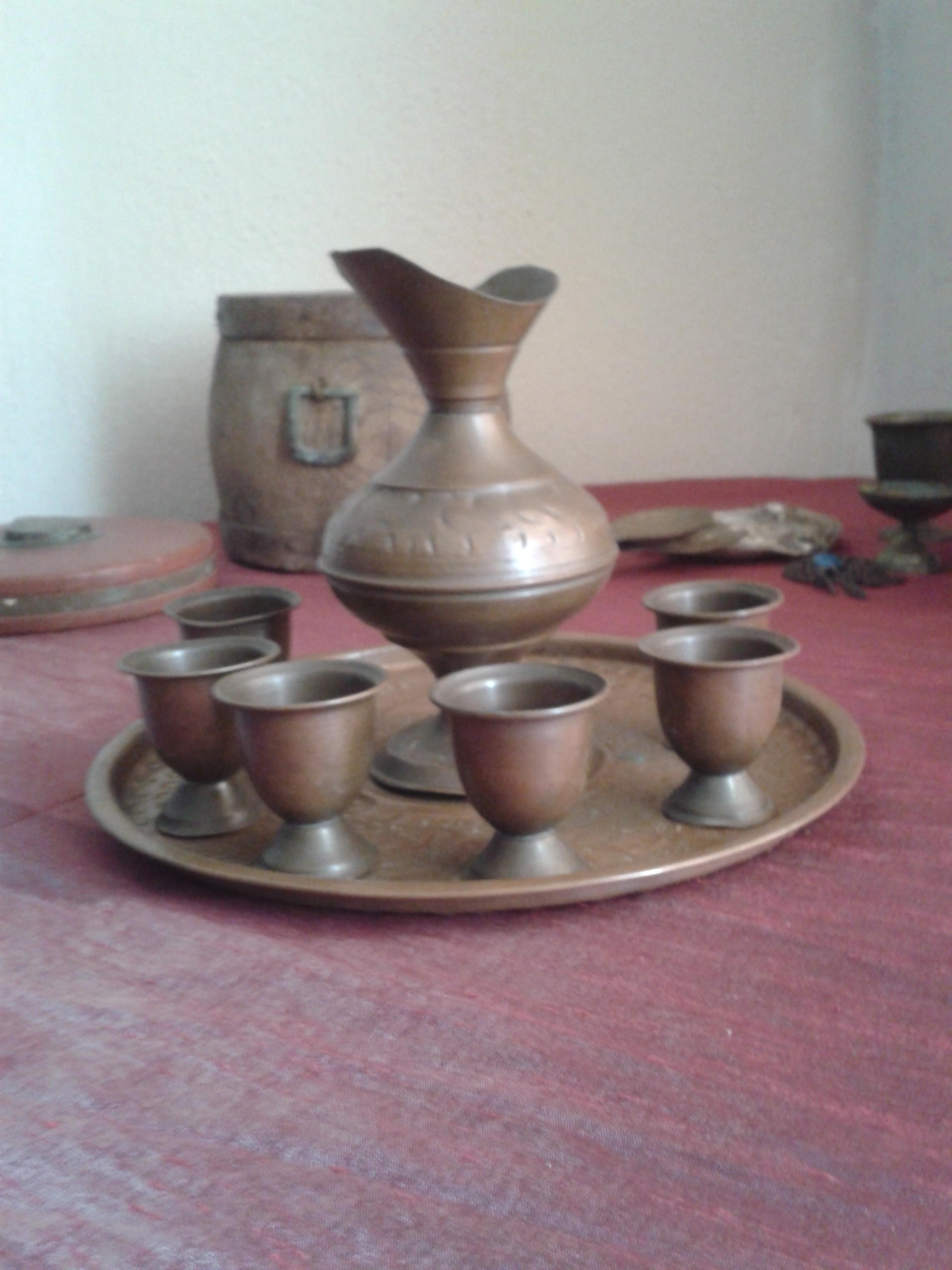 Antika metal objeler
