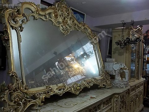 yemek odası- Muhteşem Bir Yemek Odası Takımı konpile el oyma ANTİKA