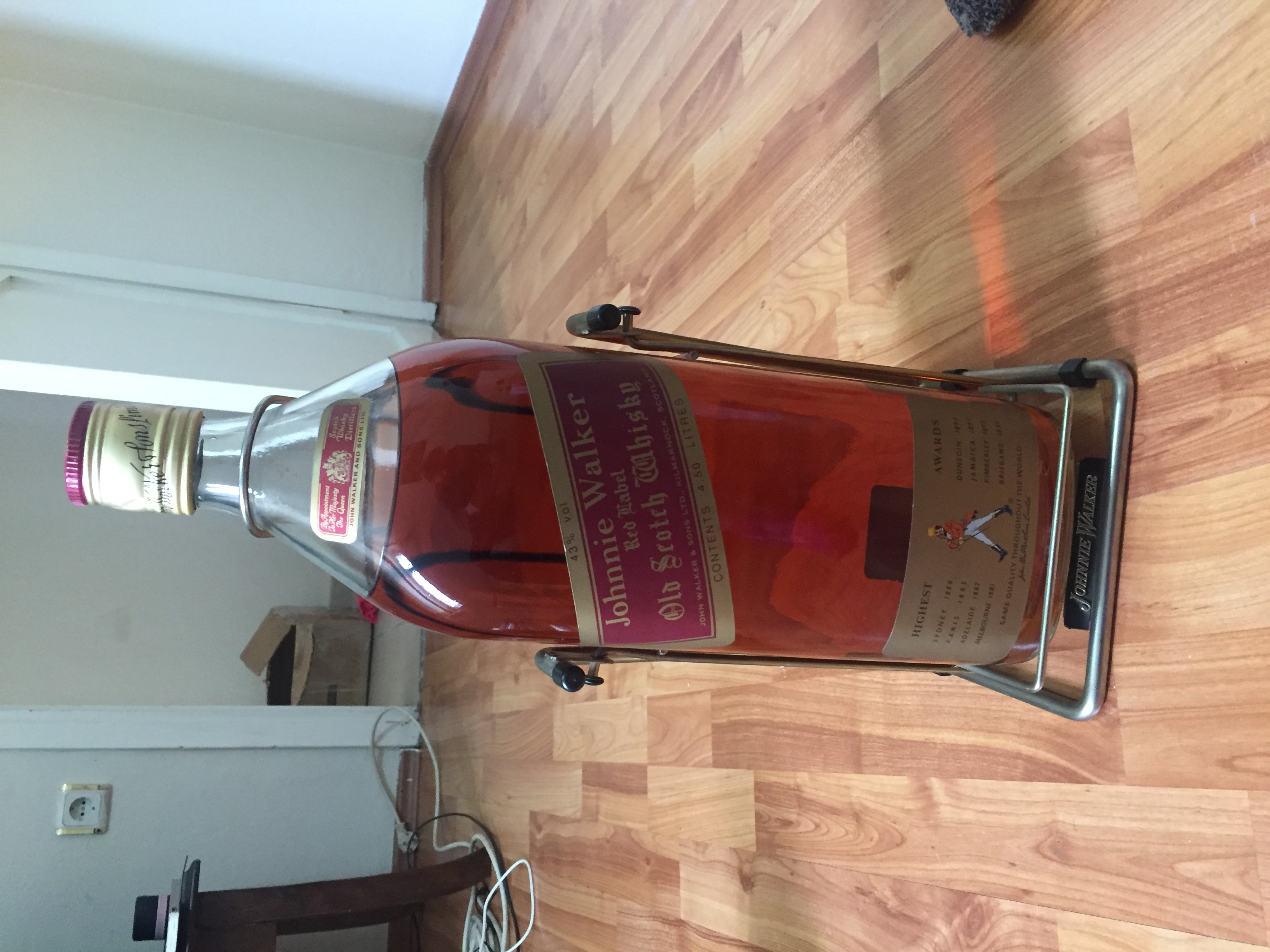 45 yıllık Johnnie Walker Red Label