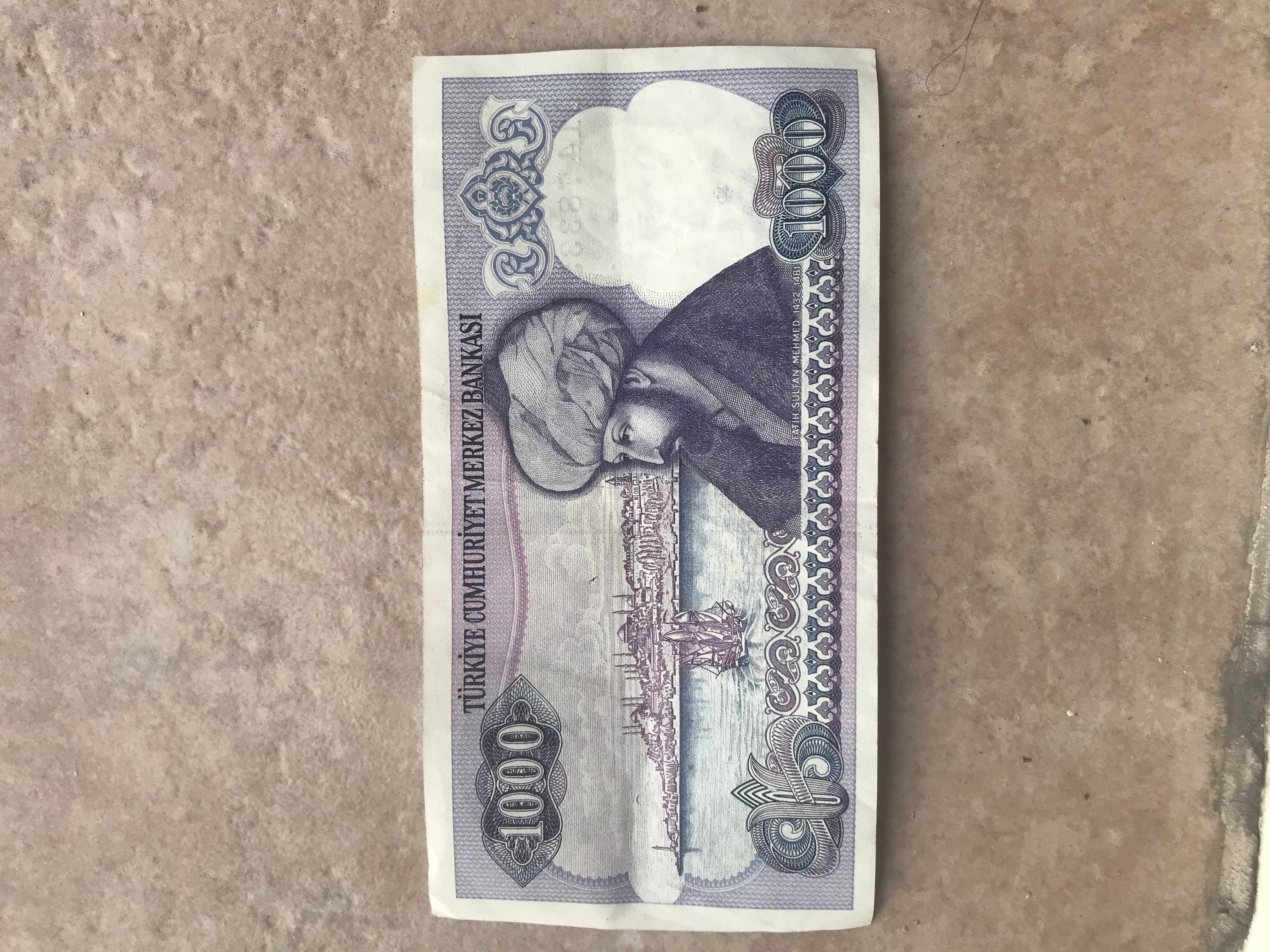 1000 Türk lirası