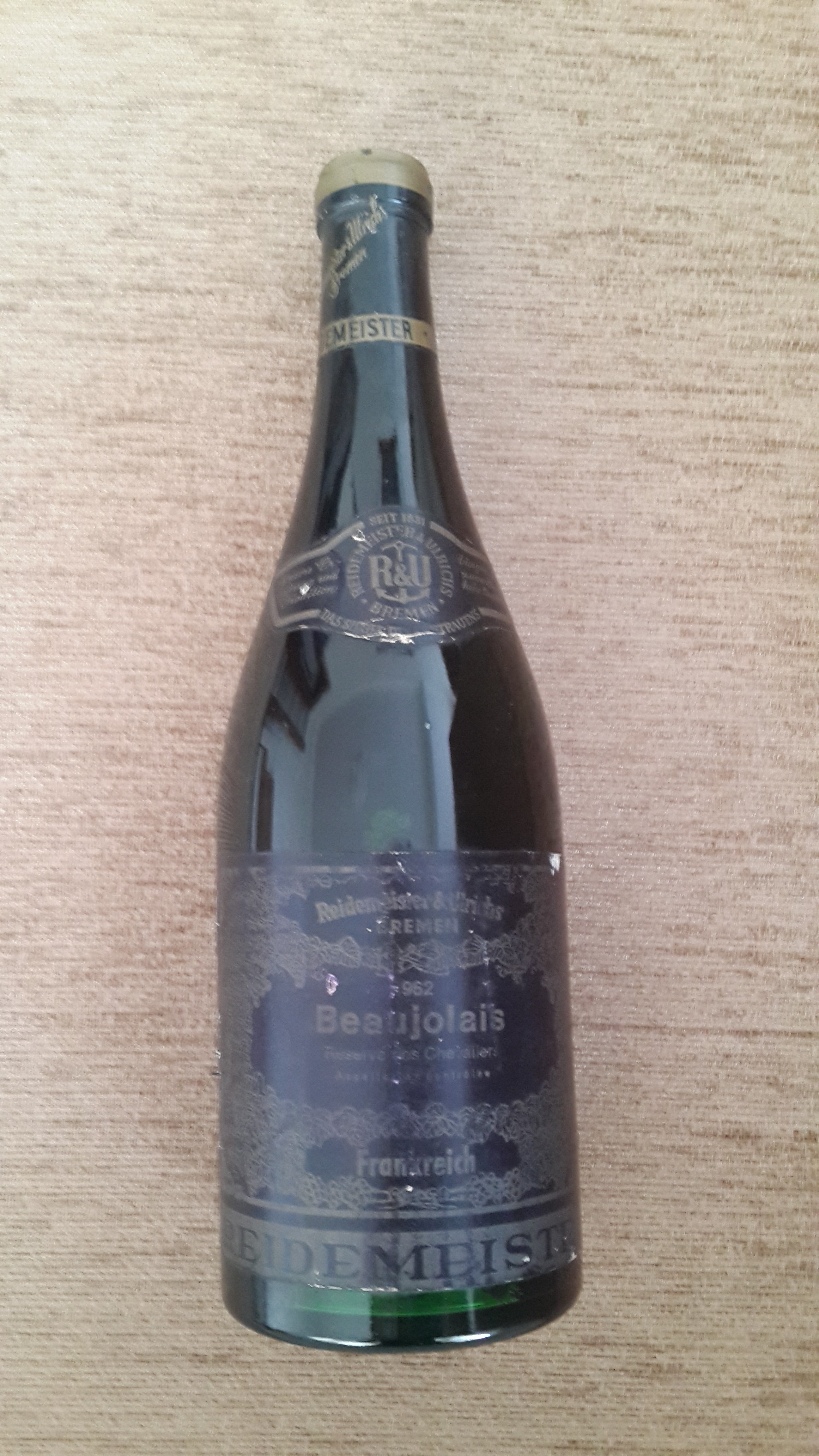 1962 Beaujolais Reserve des Chevaliers