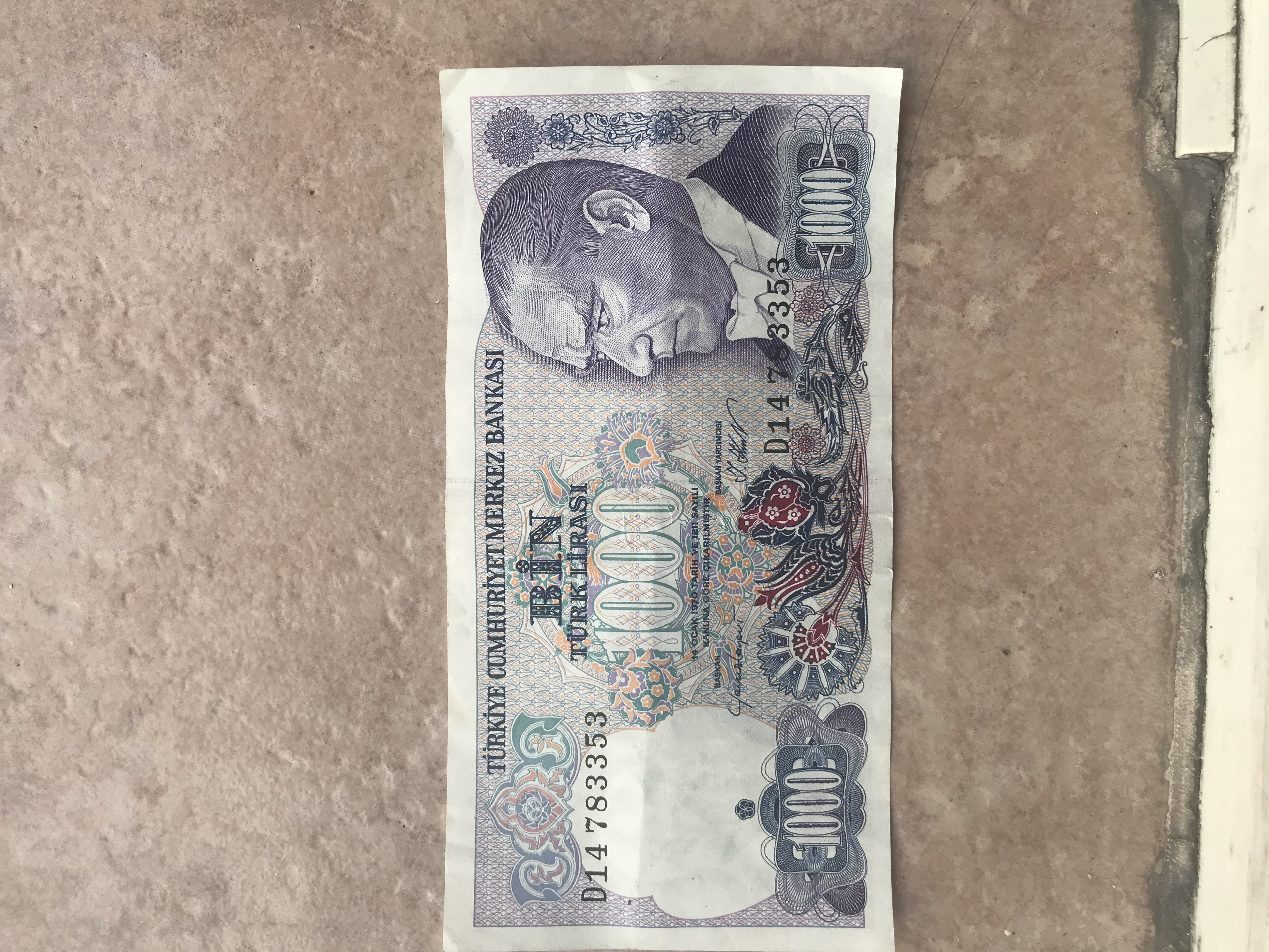 1000 Türk lirası
