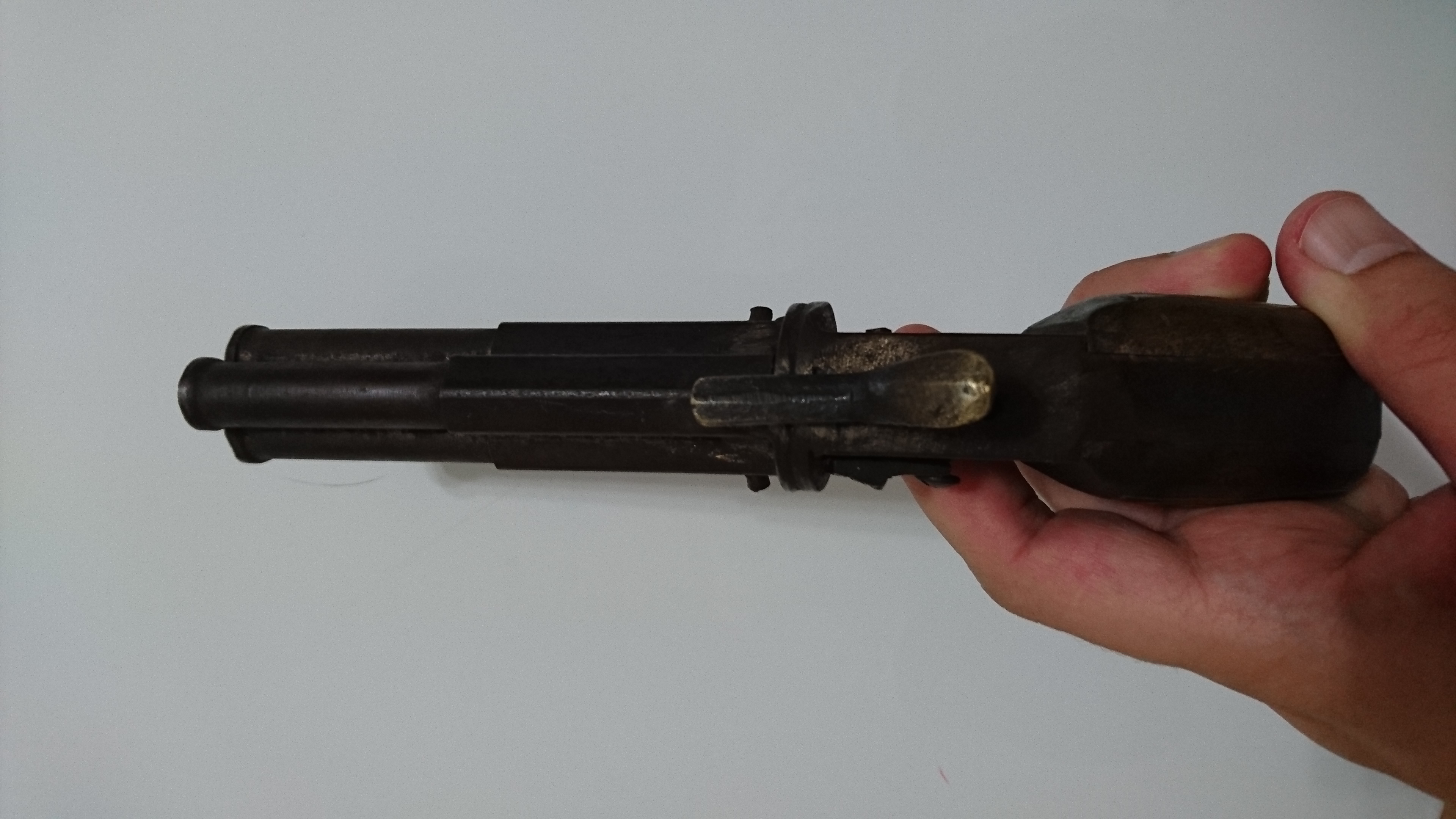 1800'lerden Kalma 3 Namlulu Silah