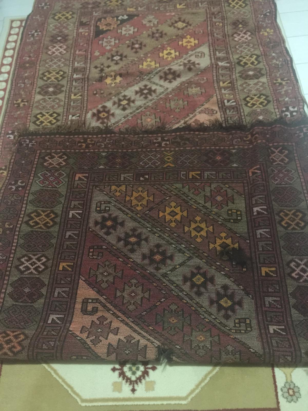 130 YILLIK İRAN KÖK BOYA YÜN HALI