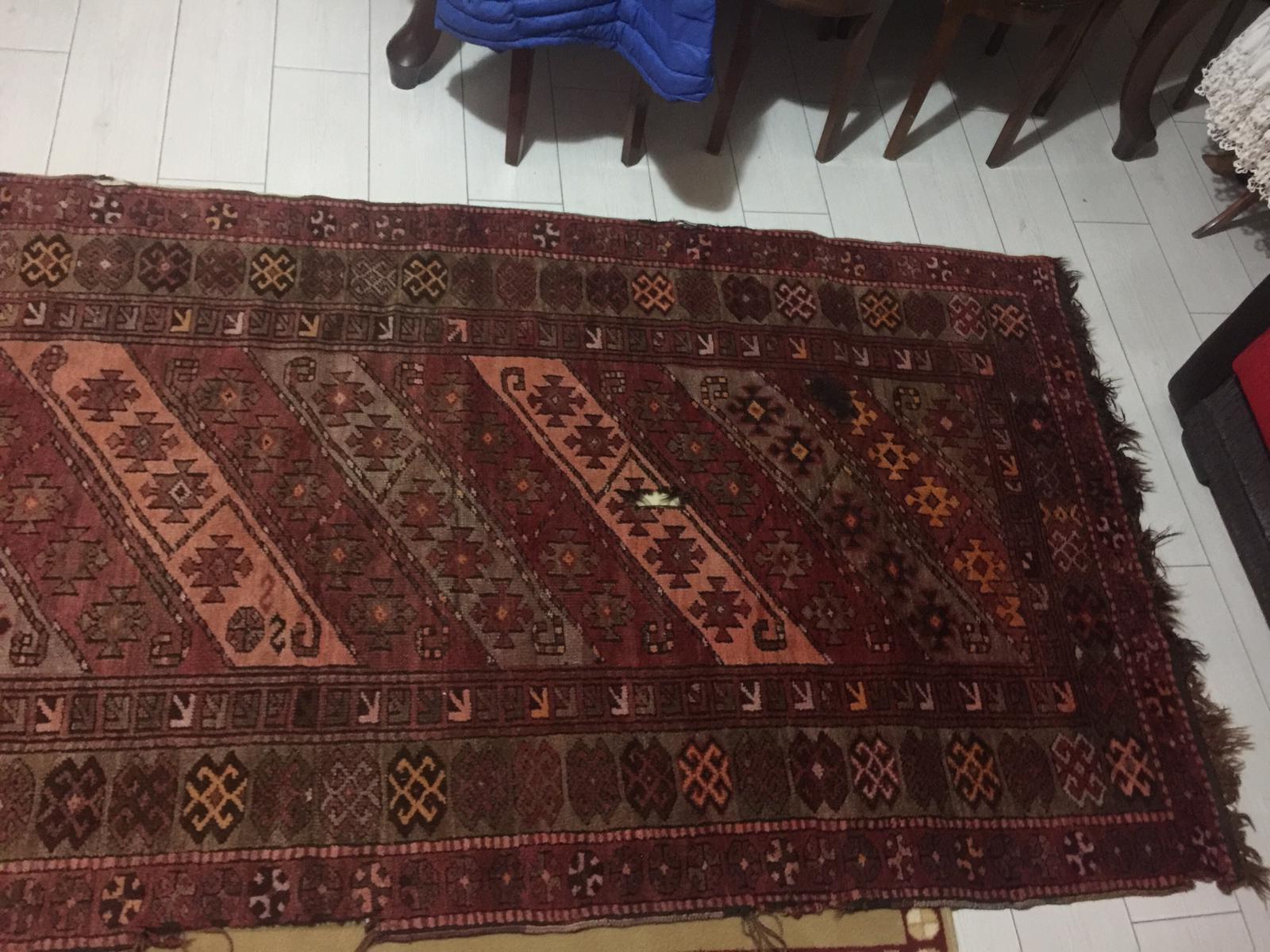 130 YILLIK İRAN KÖK BOYA YÜN HALI