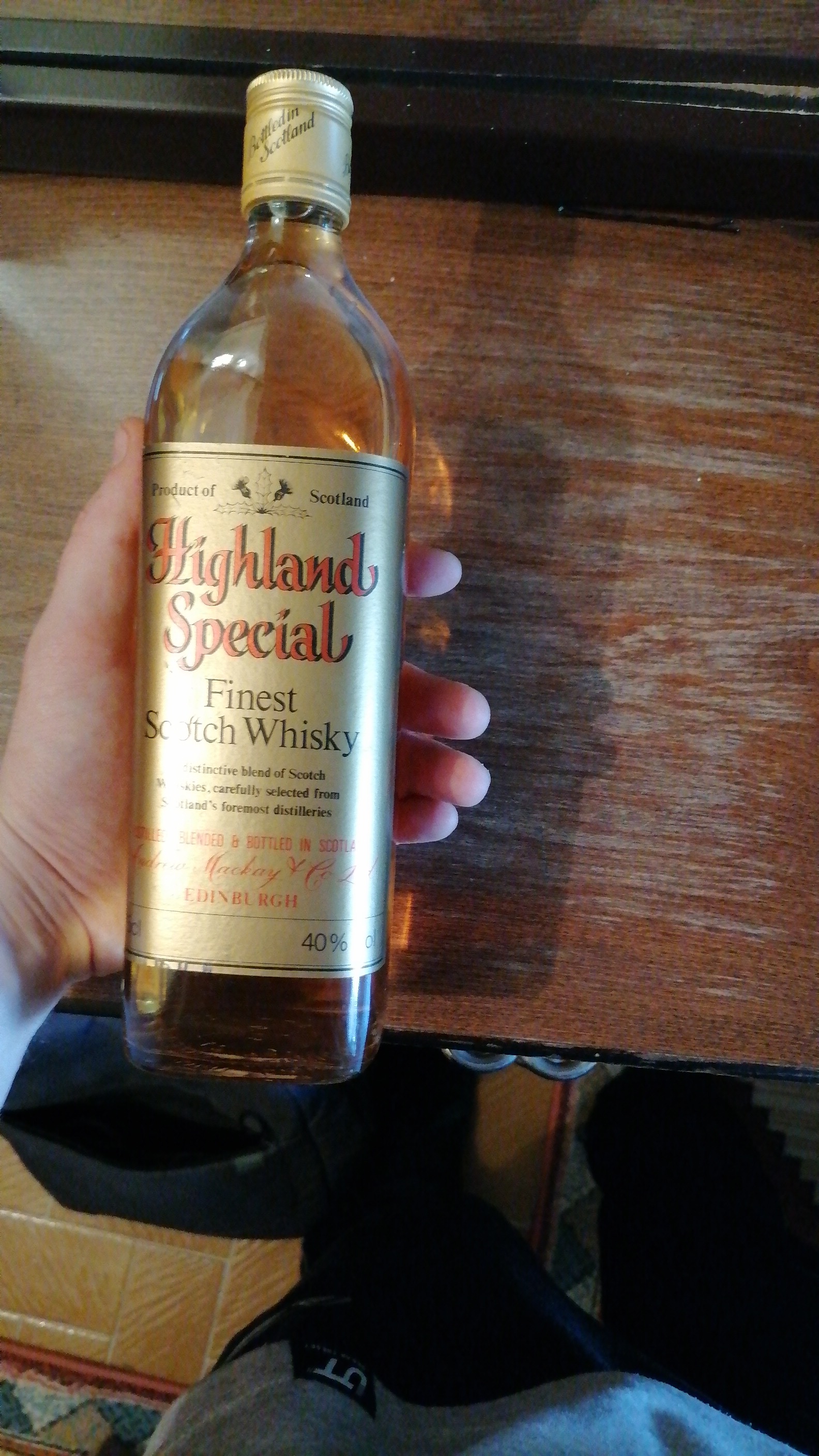 1980 highland special whiskey
