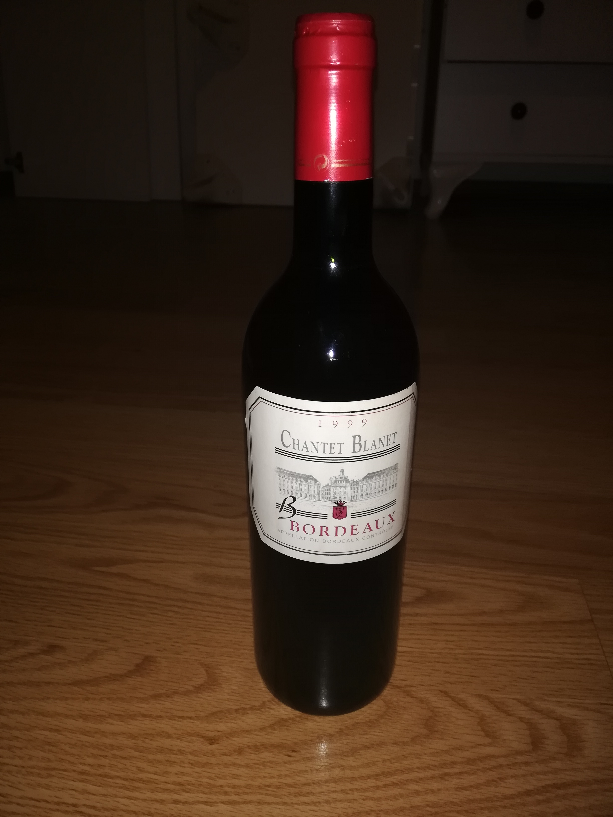 Chantet blanet  bordeaux 1999