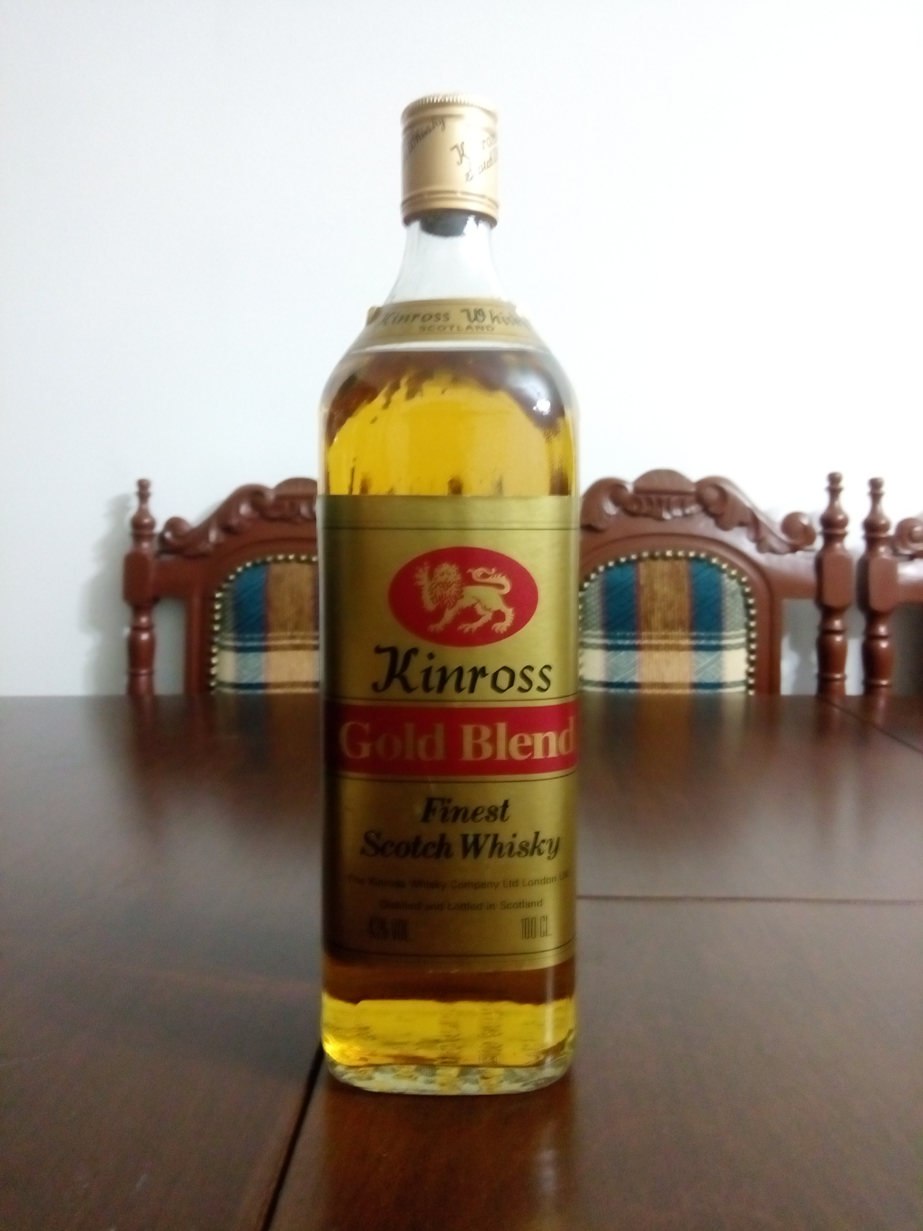 Kinross Gold Blend Finest Scotch Whisky