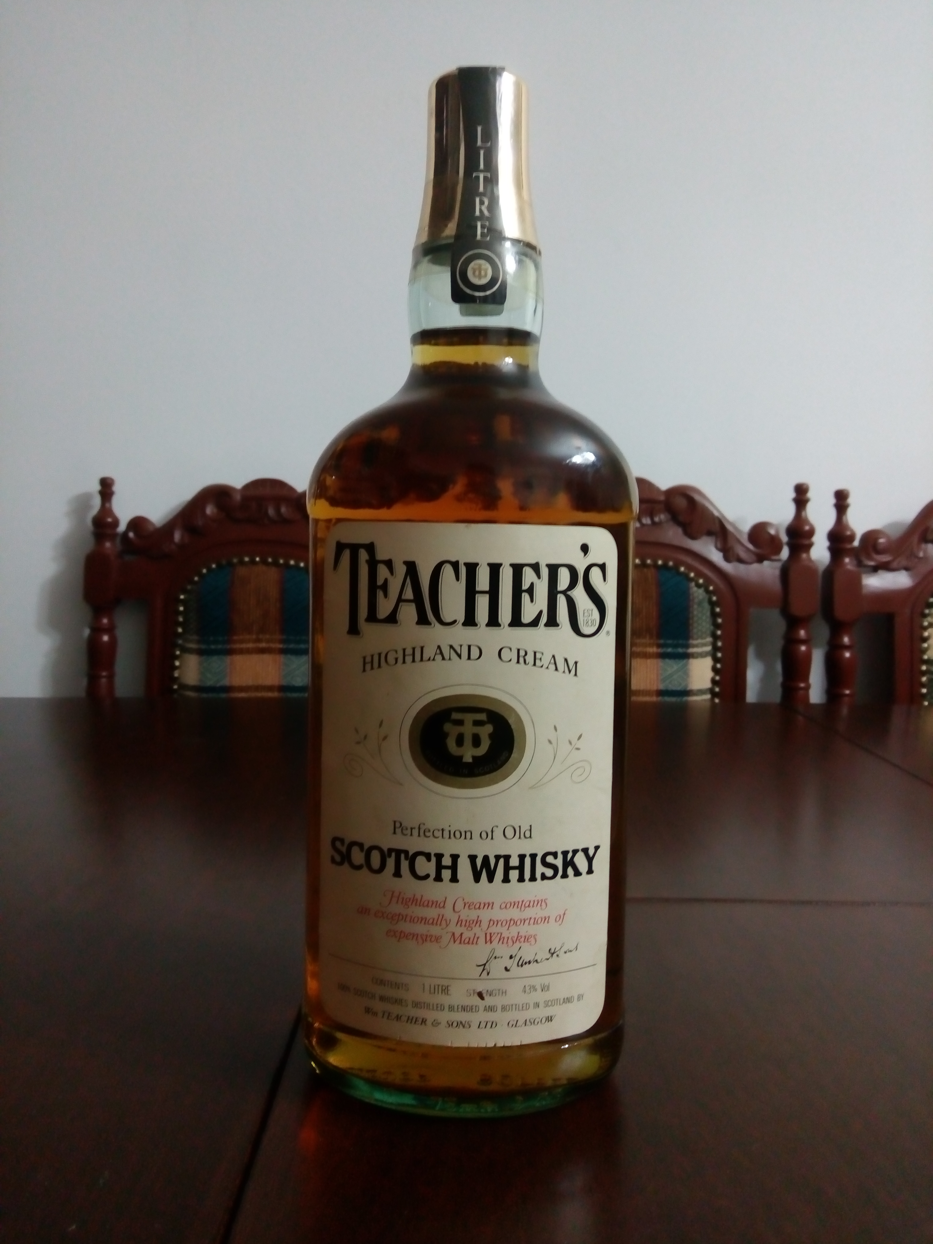 Teacher's Highland Cream Scotch Whisky