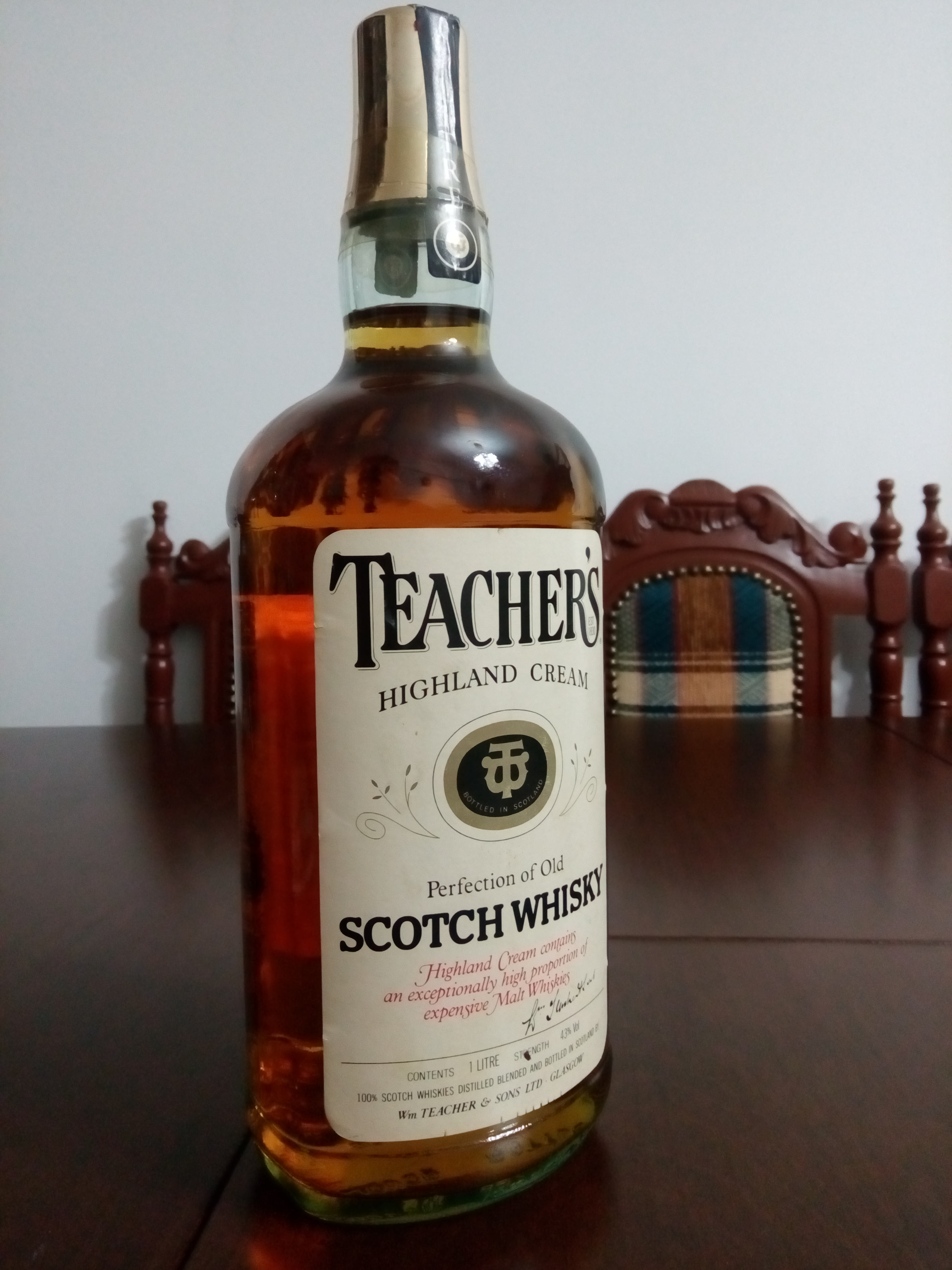 Teacher's Highland Cream Scotch Whisky