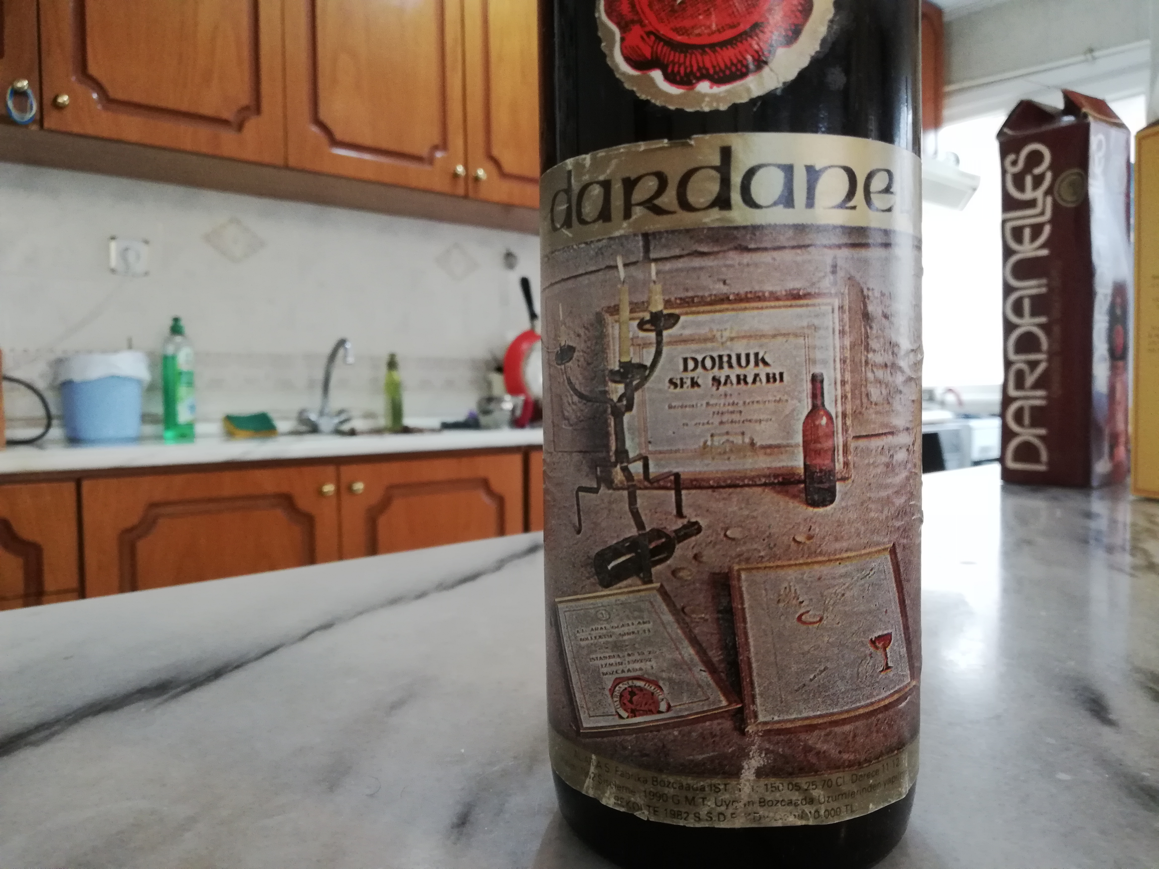 Dardanel 1982 Sek Şarap