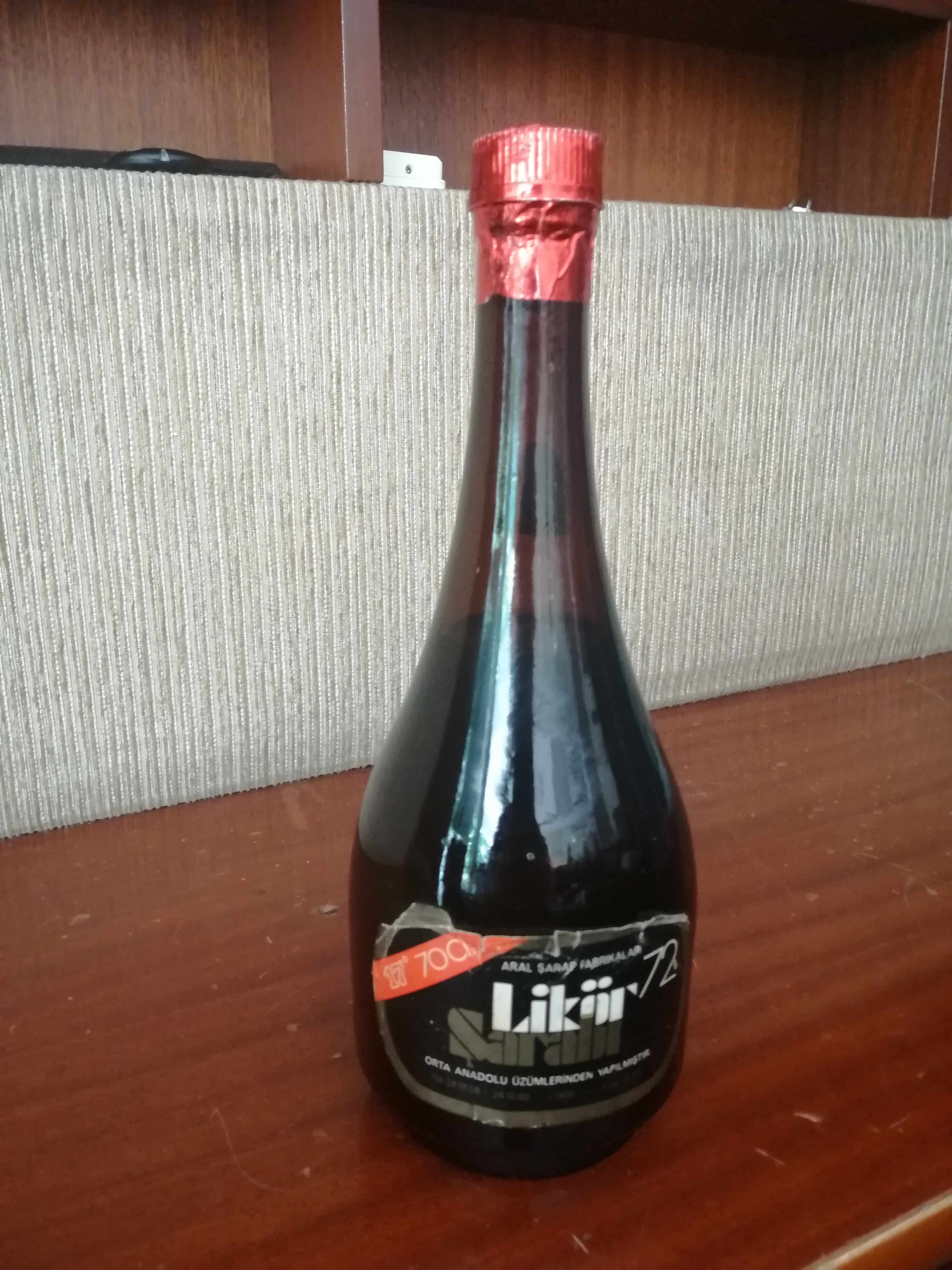 1972 ARAL LİKÖR ŞARABI