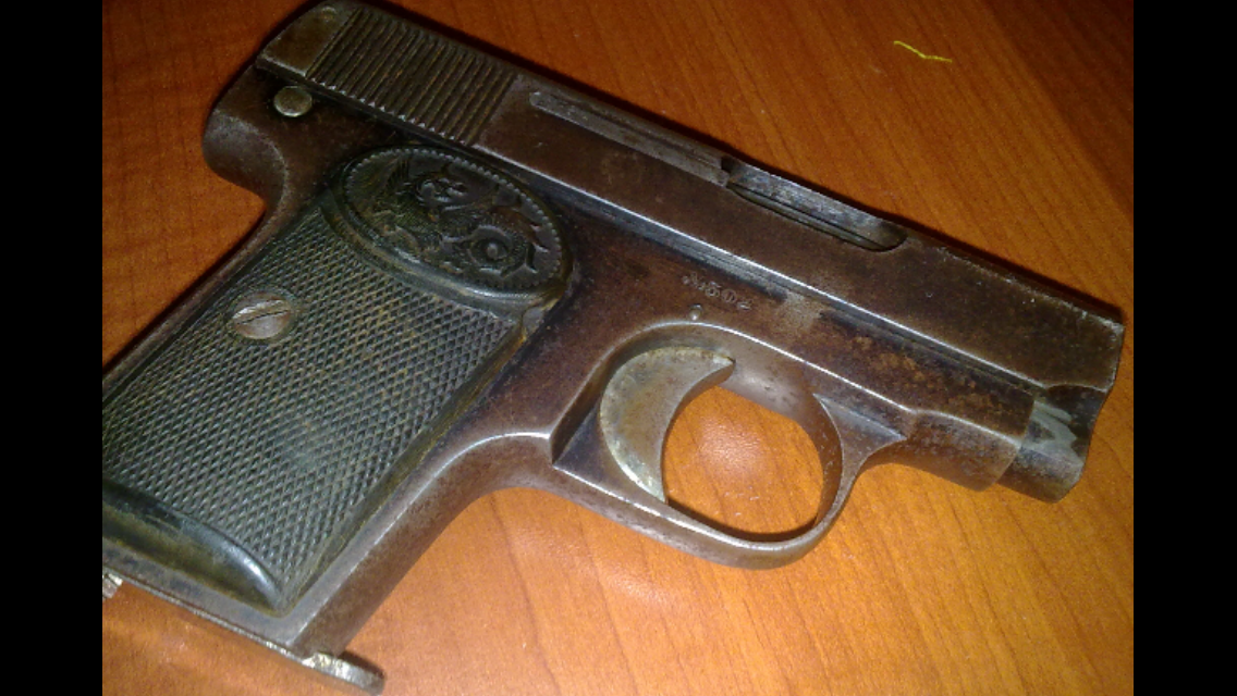 1912 VESTA PATENT CAL 7.65