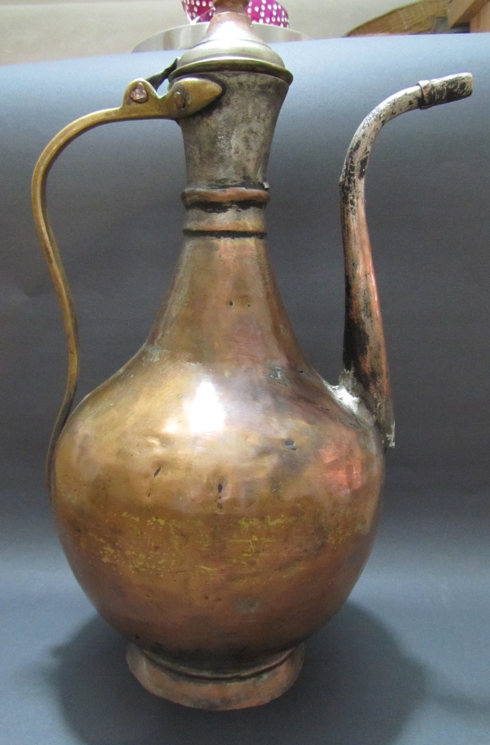 OSMANLI DÖVME BAKIR İBRİK