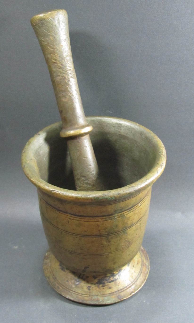 OSMANLI BRONZ ÇOK AĞIR  HAVAN
