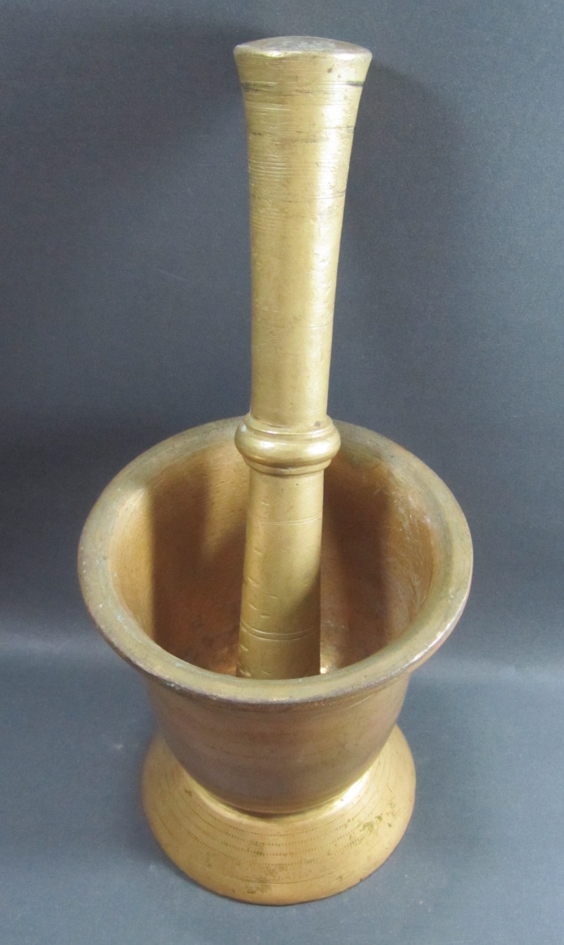 OSMANLI ÇOK ÇOK AĞIR BRONZ HAVAN
