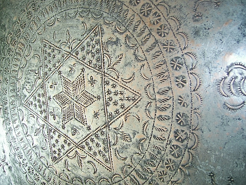 Şaherser Ürün Bakır Tepsi