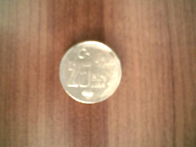 25 Bin Lira Madeni Para 1997