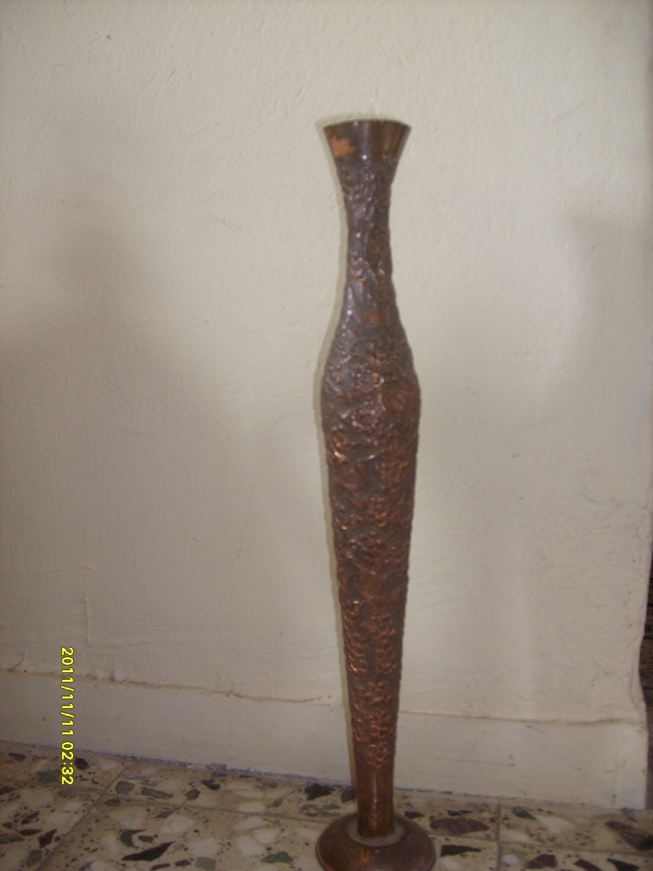 bakır vazo
