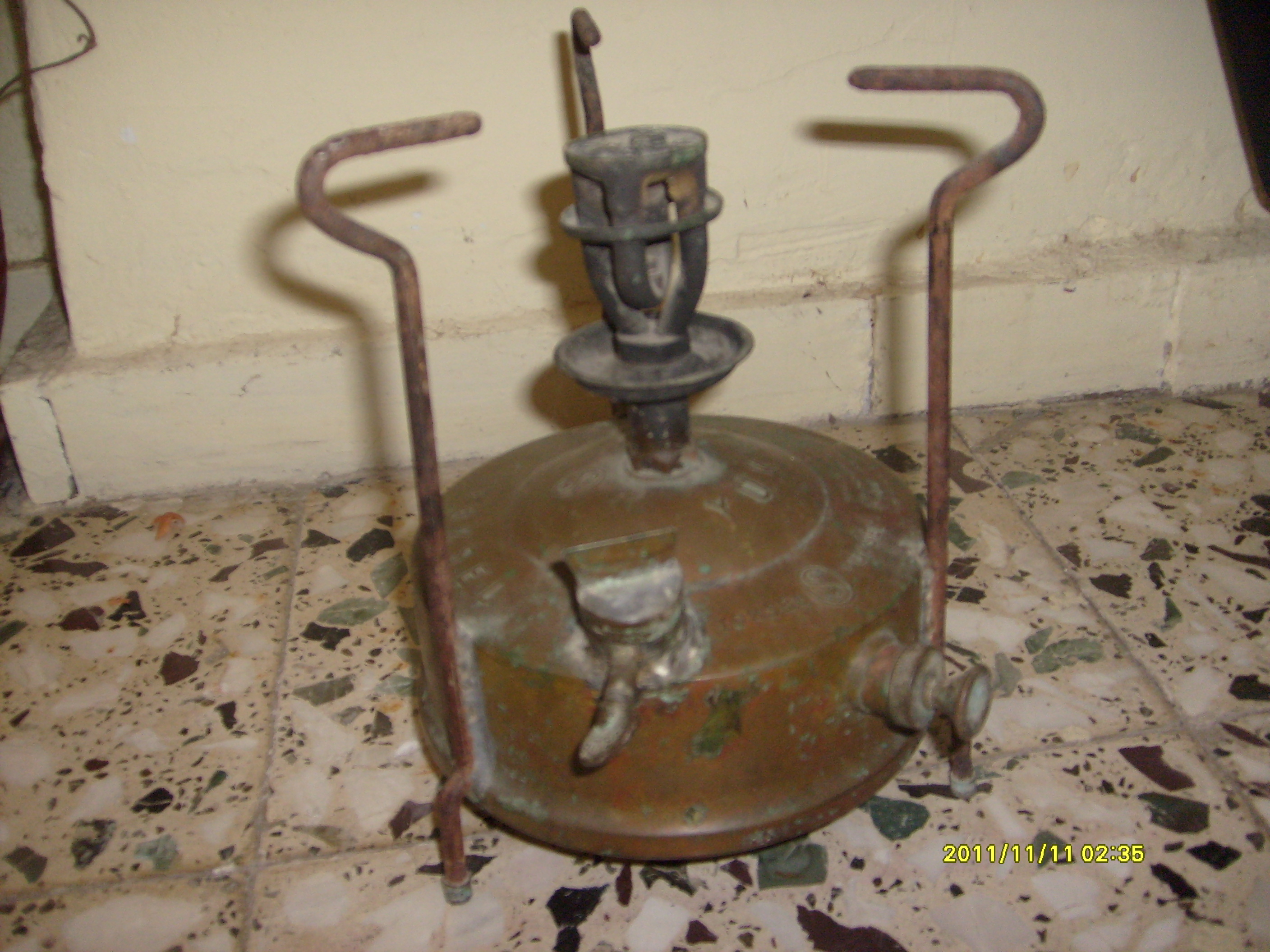 antika gaz ocağı