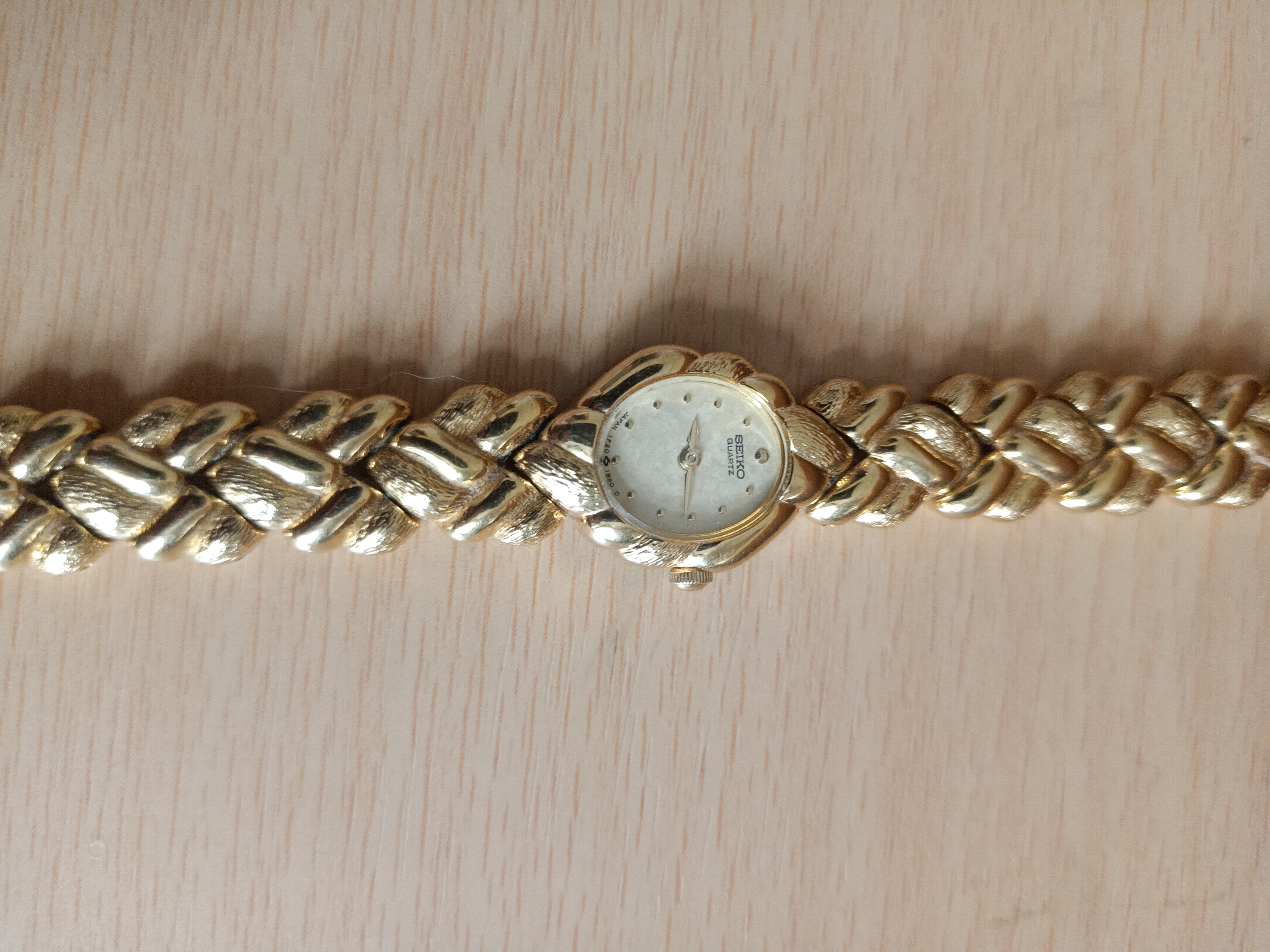 Seiko Base Metal Stainless Steel Back