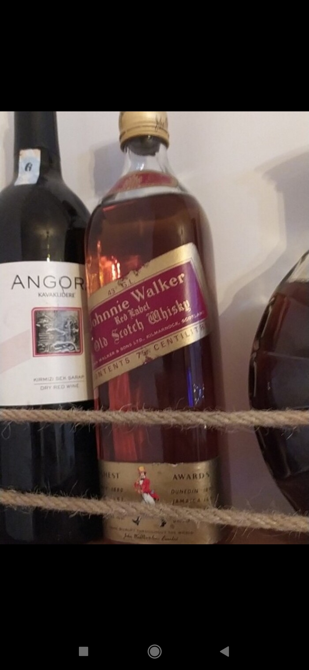 Johnny Walker red rabel