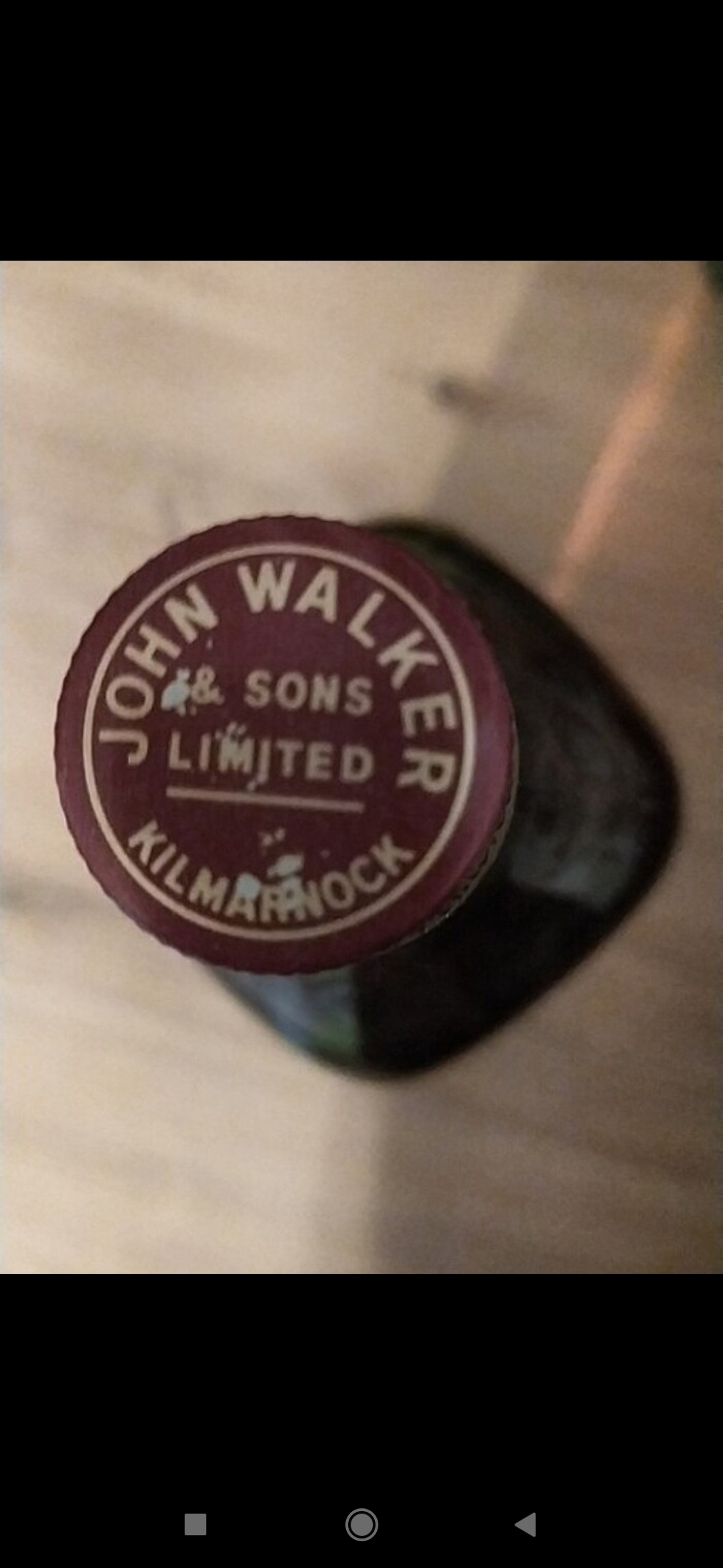 Johnny Walker red rabel