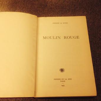Moulın Rouge 1953 Paris basımlı