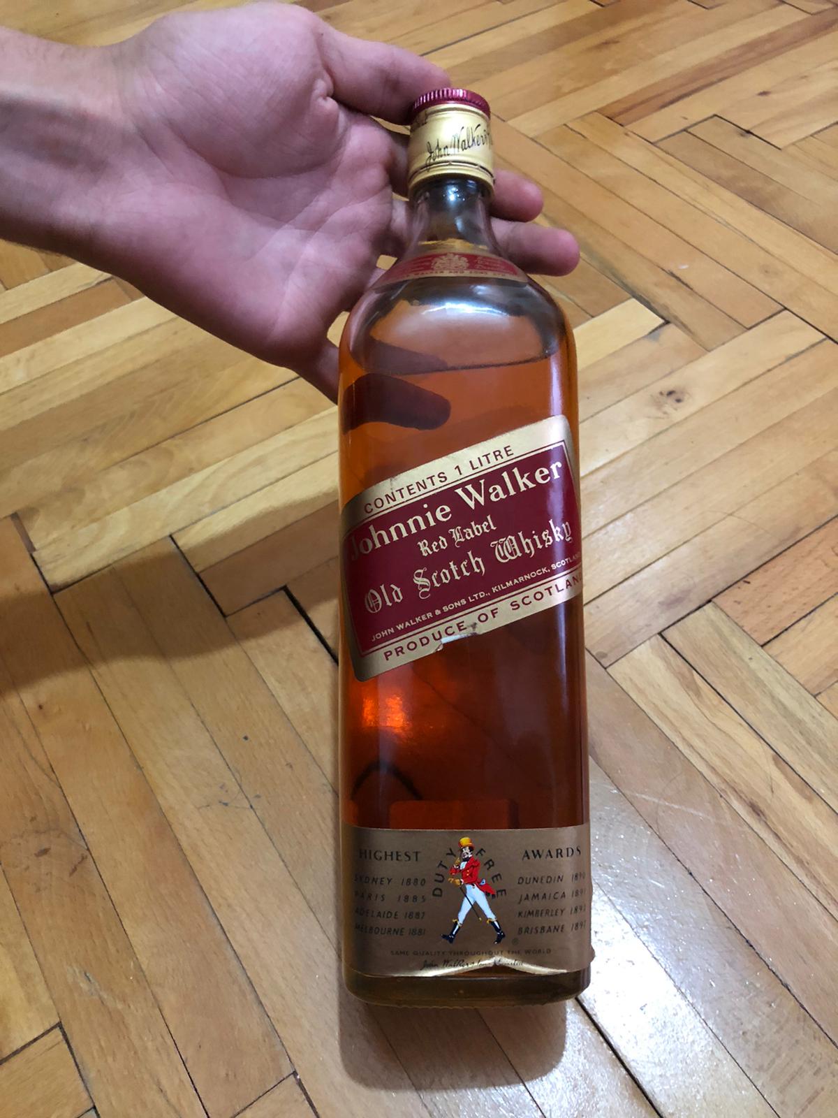 1985 johnnie walker red label